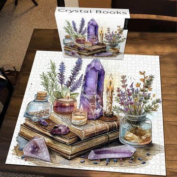 Libri di cristallo puzzle puzzle 1000 pezzi